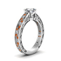 Thumbnail 38 - asscher-cut-antique-filigree-diamond-ring-with-orange-sapphire-in-14K-white-gold-FDENS3543ASRGSAORANGLE2-NL-WG_37423888-c37a-4f94-8e8d-8bcccd1ac613