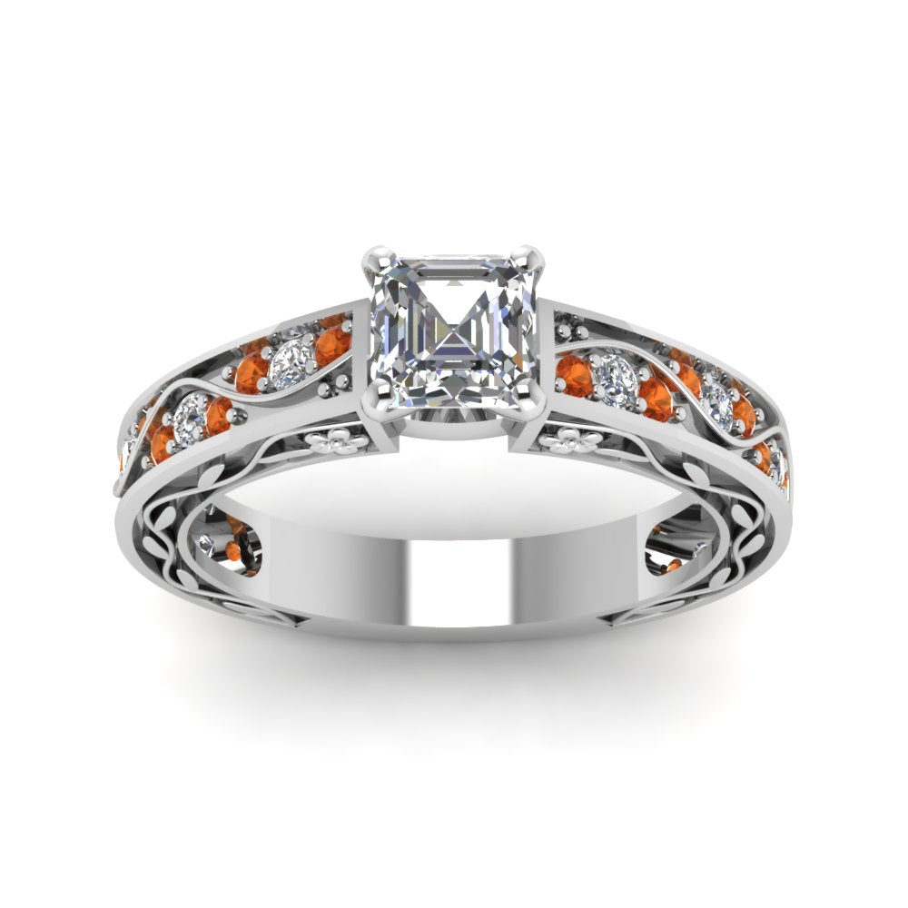 asscher-cut-antique-filigree-diamond-ring-with-orange-sapphire-in-950-platinum-FDENS3543ASRGSAORANGLE5-NL-WG