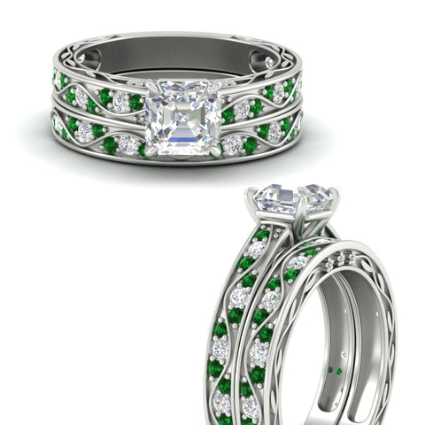 asscher-cut-antique-filigree-emerald-bridal-ring-set-in-white-gold-fdens3543asgemgrangle3-nl-wg.jpg