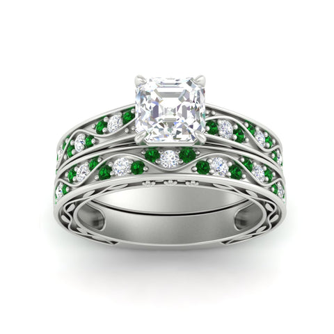 asscher-cut-antique-filigree-emerald-bridal-ring-set-in-white-gold-fdens3543asgemgrangle5-nl-wg.jpg