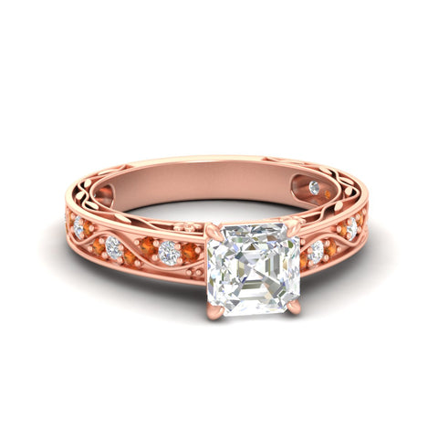 asscher-cut-antique-filigree-orange-sapphire-engagement-ring-in-rose-gold-fdens3543asrgsaorsleep-nl-rg.jpg