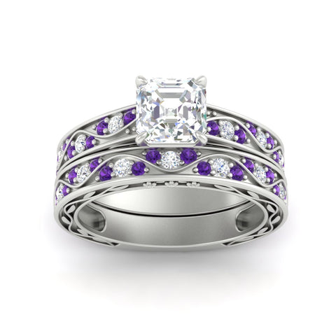 asscher-cut-antique-filigree-puprle-topaz-bridal-ring-set-in-white-gold-fdens3543asgvitoangle5-nl-wg.jpg