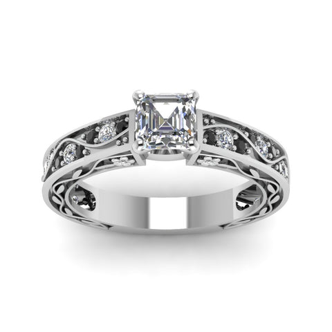 asscher-cut-antique-filigree-ring-with-black-diamond-in-14K-white-gold-FDENS3543ASRGBLACKANGLE5-NL-WG_1e098298-4a1f-4df0-997c-8270d4f164cd