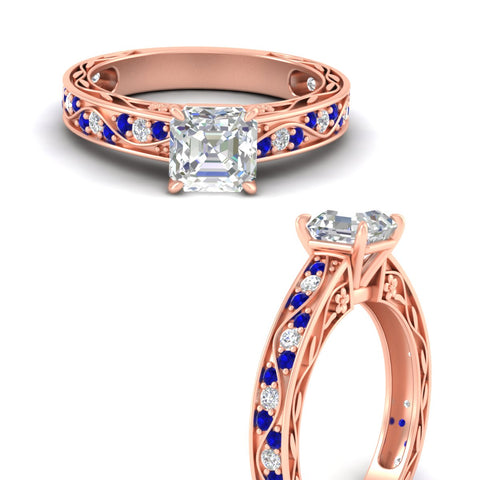 asscher-cut-antique-filigree-sapphire-engagement-ring-in-rose-gold-fdens3543asrgsablangle3-nl-rg.jpg