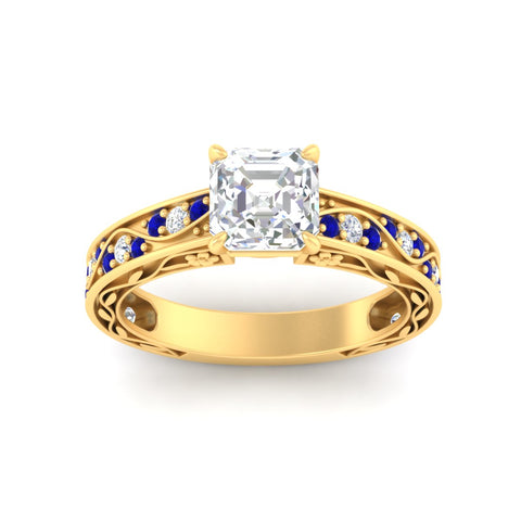 asscher-cut-antique-filigree-sapphire-engagement-ring-in-yellow-gold-fdens3543asrgsablangle5-nl-yg.jpg
