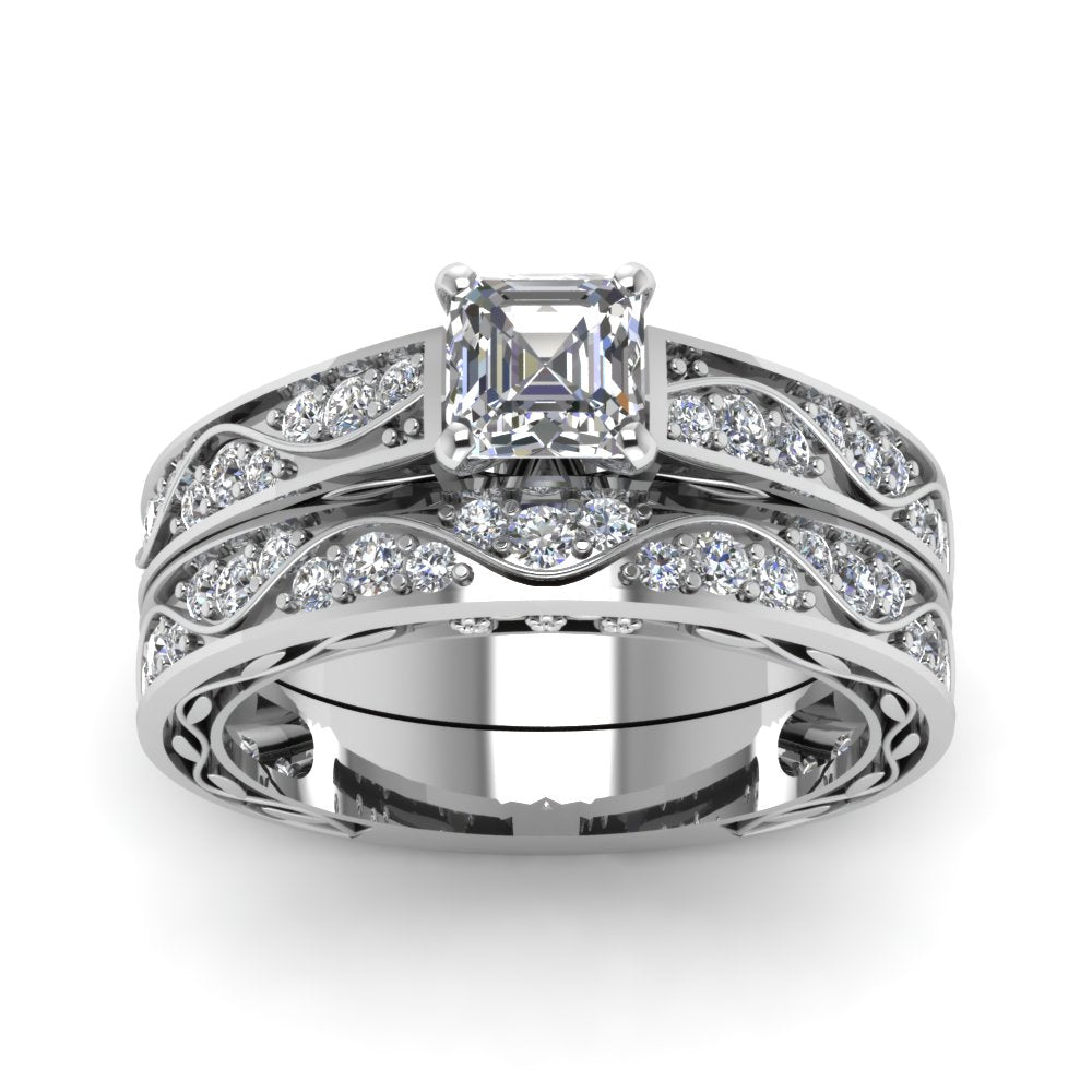 asscher-cut-antique-filigree-wedding-ring-set-in-white-gold-FDENS3543ASANGLE5-NL-WG