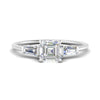 Load image into Gallery viewer, asscher-cut-bar-baguette-3-stone-diamond-engagement-ring-in-white-gold-FDENS100ASR-NL-WG