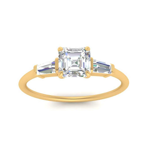 asscher-cut-bar-baguette-3-stone-diamond-engagement-ring-in-yellow-gold-FDENS100ASRANGLE5-NL-YG