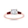 Load image into Gallery viewer, asscher-cut-bar-baguette-3-stone-ruby-engagement-ring-in-rose-gold-FDENS100ASRGRUDRANGLE5-NL-RG