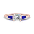 Thumbnail 4 - asscher-cut-bar-baguette-3-stone-sapphire-engagement-ring-in-rose-gold-FDENS100ASRGSABL-NL-RG