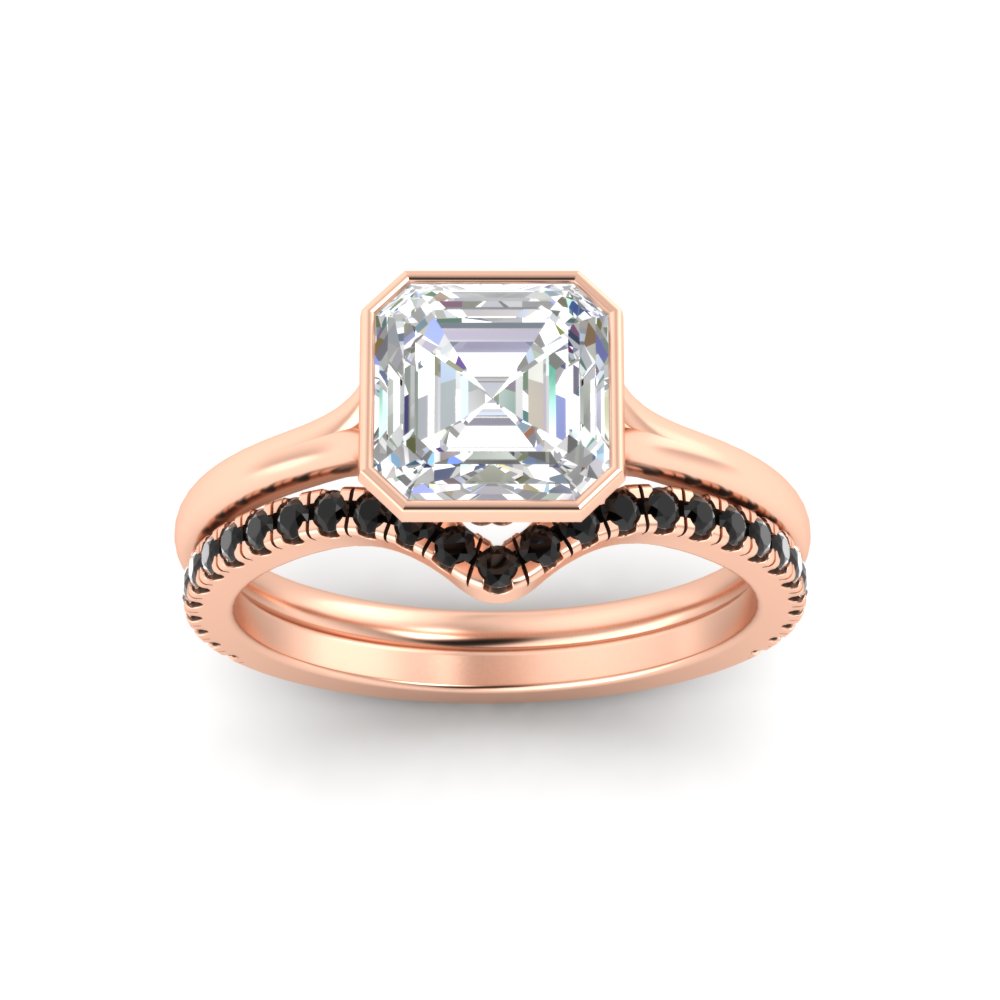 asscher-cut-bezel-solitaire-ring-with-black-diamond-band-in-rose-gold-FD11229ASGBLACKANGLE5-NL-RG.jpg?v=1758702913