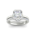 Load image into Gallery viewer, asscher-cut-bezel-solitaire-ring-with-diamond-band-in-white-gold-FD11229ASANGLE5-NL-WG.jpg?v=1758702913
