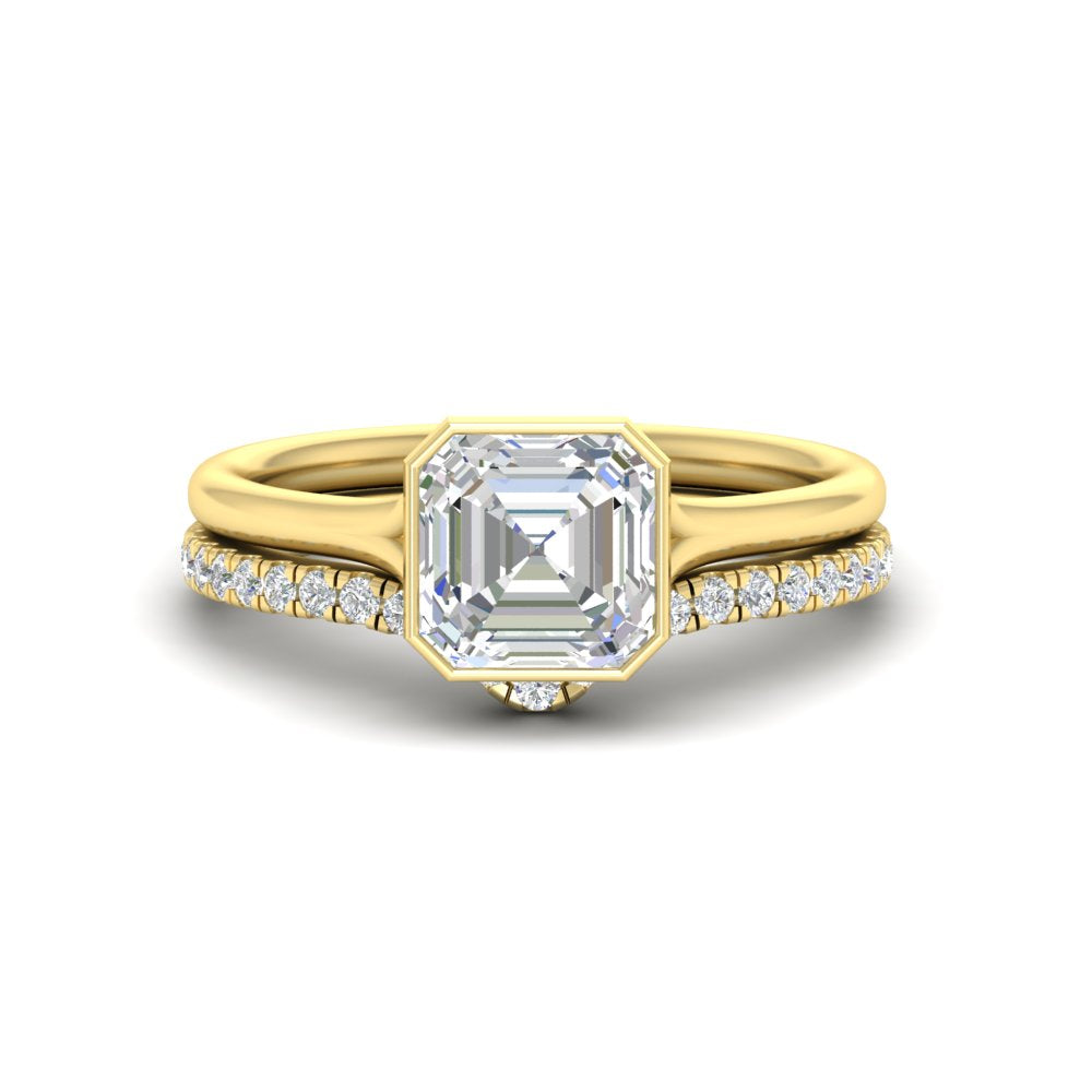 asscher-cut-bezel-solitaire-ring-with-diamond-band-in-yellow-gold-FD11229AS-NL-YG.jpg?v=1758702913