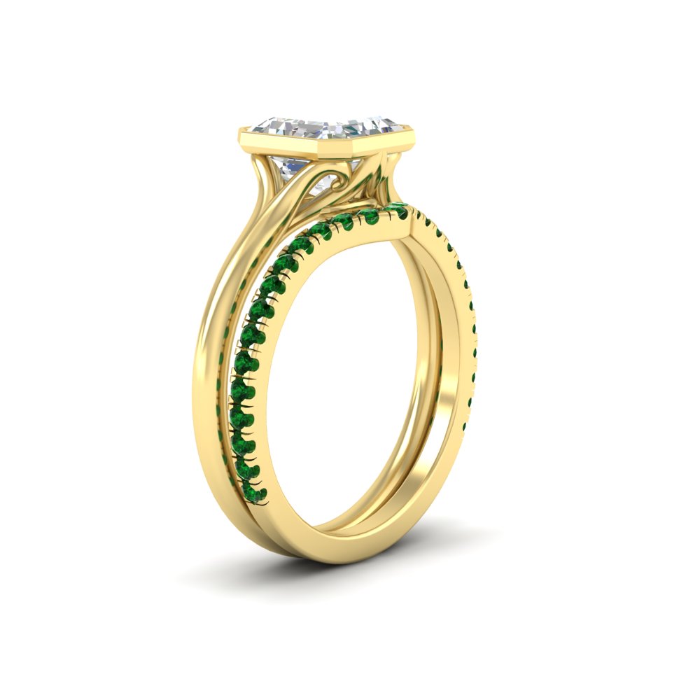 asscher-cut-bezel-solitaire-ring-with-emerald-band-in-yellow-gold-FD11229ASGEMGRANGLE2-NL-YG.jpg?v=1758702913