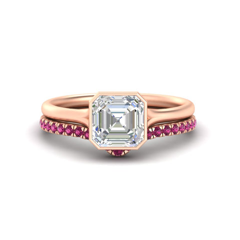 asscher-cut-bezel-solitaire-ring-with-pink-sapphire-band-in-rose-gold-FD11229ASGSADRPI-NL-RG_d9c70c21-76b5-420b-bf0c-b637803bc27f.jpg?v=1758708919