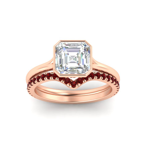 asscher-cut-bezel-solitaire-ring-with-ruby-band-in-rose-gold-FD11229ASGRUDRANGLE5-NL-RG.jpg?v=1758702913