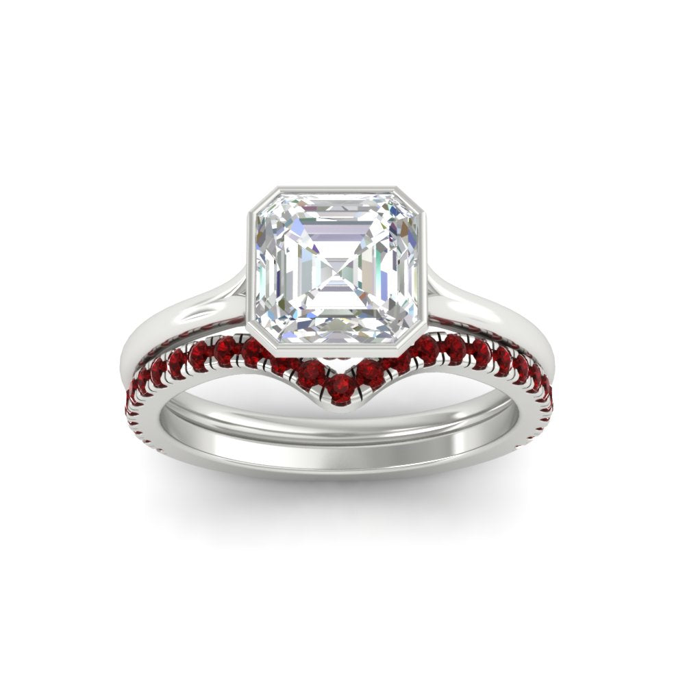 asscher-cut-bezel-solitaire-ring-with-ruby-band-in-white-gold-FD11229ASGRUDRANGLE5-NL-WG.jpg?v=1758702913