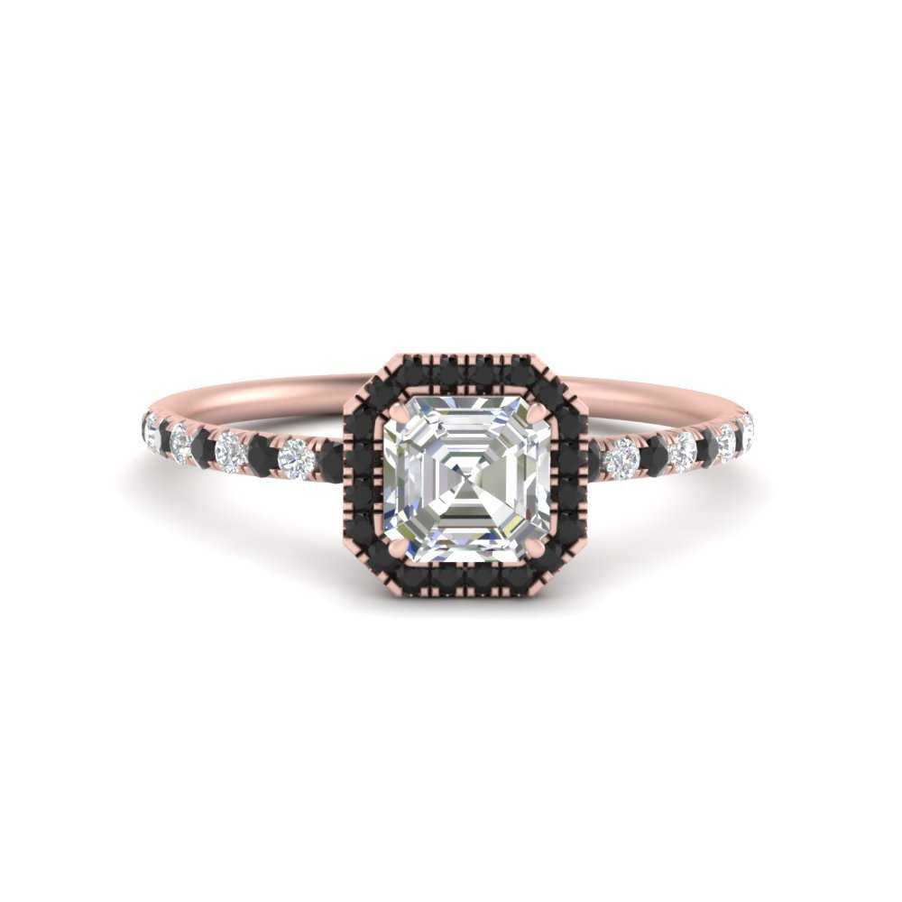 asscher-cut-black-diamond-halo-petite-engagement-ring-in-rose-gold-FD8523ASRGBLACKANGLE3-NL-RG