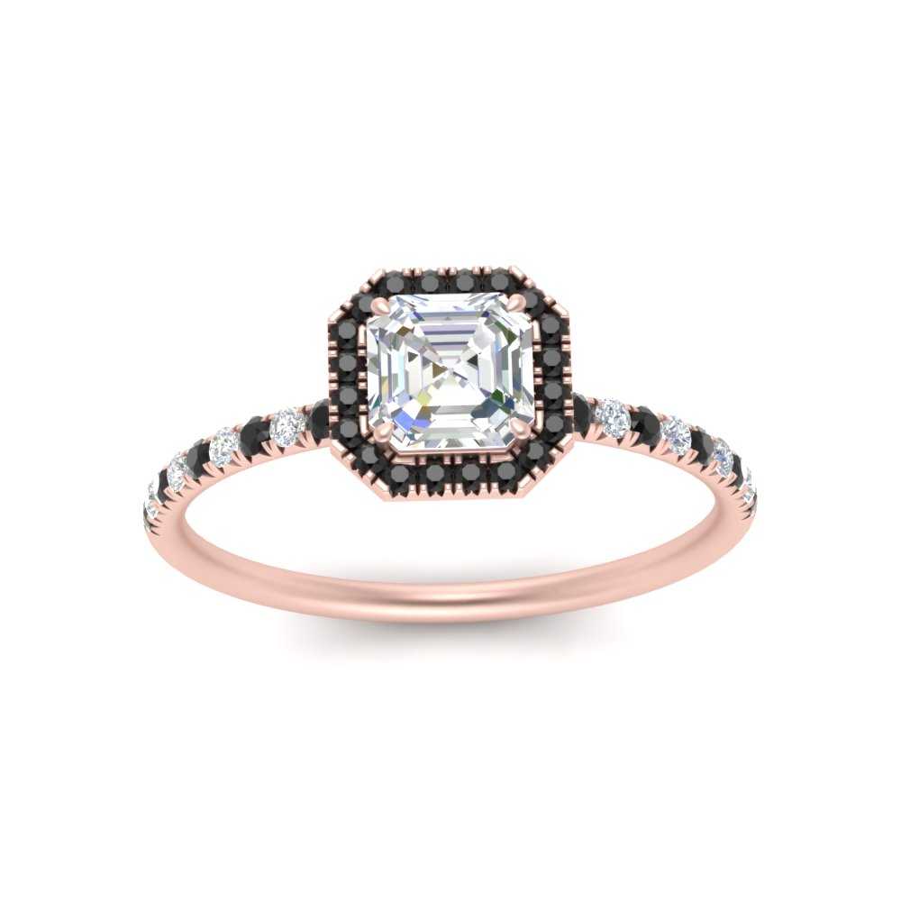 asscher-cut-black-diamond-halo-petite-engagement-ring-in-rose-gold-FD8523ASRGBLACKANGLE3-NL-RG