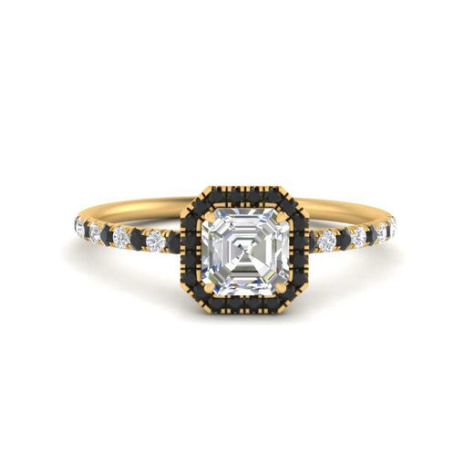 asscher-cut-black-diamond-halo-petite-engagement-ring-in-yellow-gold-FD8523ASRGBLACKANGLE3-NL-YG