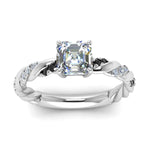 Load image into Gallery viewer, Twisted Vine Engagement Ring
