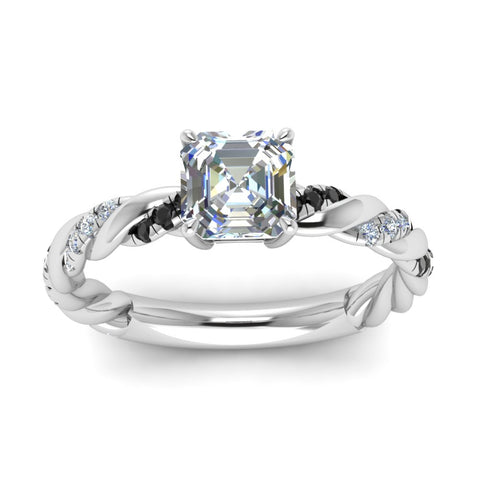 Twisted Vine Engagement Ring