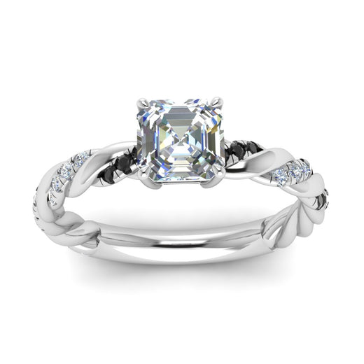 Twisted Vine Engagement Ring