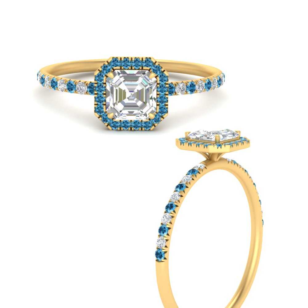 asscher-cut-blue-topaz-halo-petite-engagement-ring-in-yellow-gold-FD8523ASRGICBLTOANGLE3-NL-YG