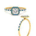 Thumbnail 102 - asscher-cut-blue-topaz-halo-petite-engagement-ring-in-yellow-gold-FD8523ASRGICBLTOANGLE3-NL-YG
