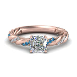 Load image into Gallery viewer, Twisted Vine Engagement Ring
