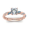 Load image into Gallery viewer, Twisted Vine Engagement Ring