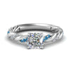 Load image into Gallery viewer, Twisted Vine Engagement Ring