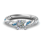 Load image into Gallery viewer, Twisted Vine Engagement Ring
