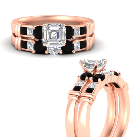 asscher-cut-bridal-ring-set-with-black-diamond-princess-channel-accents-in-rose-gold-fdens286asgblackangle3-nl-rg.jpg