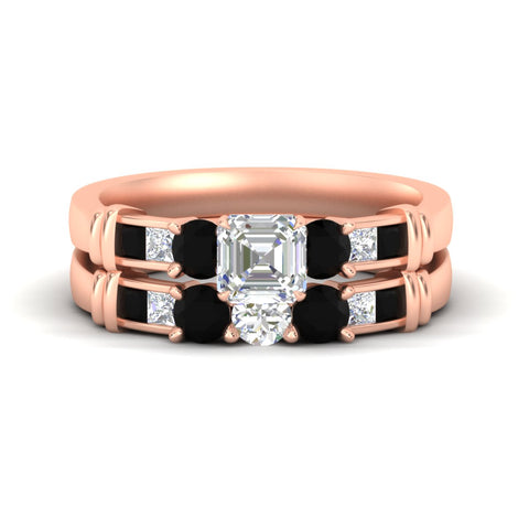 asscher-cut-bridal-ring-set-with-black-diamond-princess-channel-accents-in-rose-gold-fdens286asgblacksleep-nl-rg.jpg