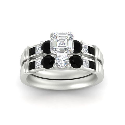 asscher-cut-bridal-ring-set-with-black-diamond-princess-channel-accents-in-white-gold-fdens286asgblackangle5-nl-wg.jpg