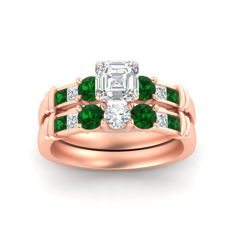 asscher-cut-bridal-ring-set-with-emerald-princess-channel-accents-in-rose-gold-fdens286asgemgrangle5-nl-rg.jpg