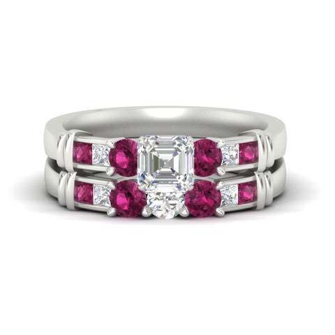 asscher-cut-bridal-ring-set-with-pink-sapphire-princess-channel-accents-in-white-gold-fdens286asgsadrpisleep-nl-wg.jpg