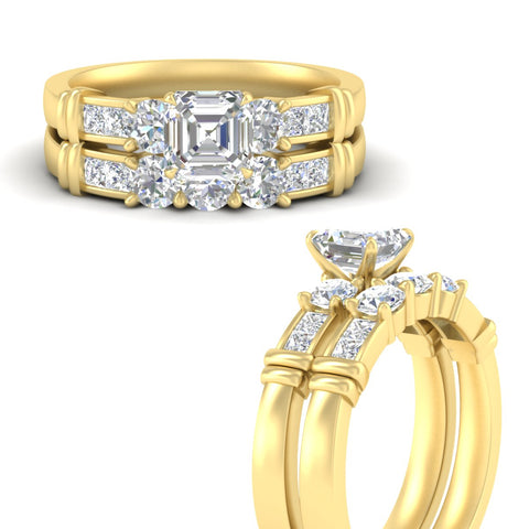 asscher-cut-bridal-ring-set-with-princess-channel-accents-in-yellow-gold-fdens286asangle3-nl-yg.jpg