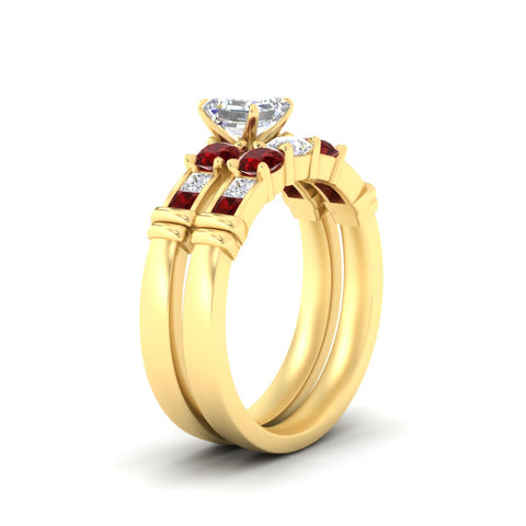 asscher-cut-bridal-ring-set-with-ruby-princess-channel-accents-in-yellow-gold-fdens286asgrudrangle2-nl-yg.jpg