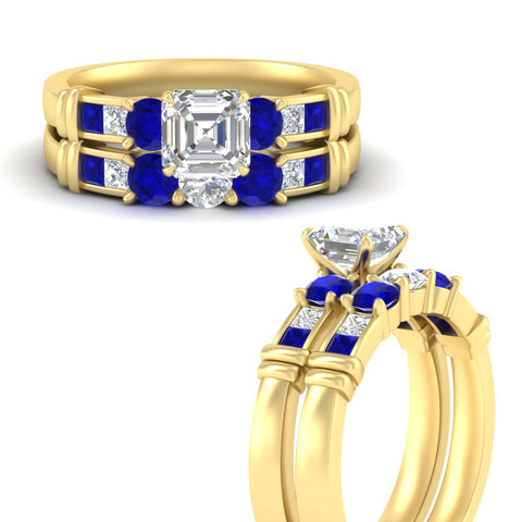 asscher-cut-bridal-ring-set-with-sapphire-princess-channel-accents-in-yellow-gold-fdens286asgsablangle3-nl-yg.jpg