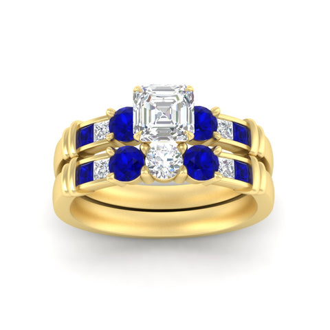 asscher-cut-bridal-ring-set-with-sapphire-princess-channel-accents-in-yellow-gold-fdens286asgsablangle5-nl-yg.jpg