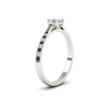 Load image into Gallery viewer, asscher-cut-cathedral-pave-diamond-engagement-ring-with-black-diamond-in-white-gold-FD11145ASRGBLACKANGLE2-NL-WG.png?v