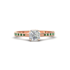 Load image into Gallery viewer, asscher-cut-cathedral-pave-diamond-engagement-ring-with-emerald-in-rose-gold-FD11145ASRGEMGR-NL-RG.png?v