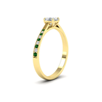 Load image into Gallery viewer, asscher-cut-cathedral-pave-diamond-engagement-ring-with-emerald-in-yellow-gold-FD11145ASRGEMGRANGLE2-NL-YG.png?v
