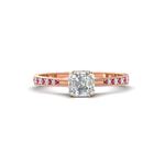 Load image into Gallery viewer, asscher-cut-cathedral-pave-diamond-engagement-ring-with-pink-sapphire-in-rose-gold-FD11145ASRGSADRPI-NL-RG.png?v
