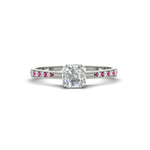 Load image into Gallery viewer, asscher-cut-cathedral-pave-diamond-engagement-ring-with-pink-sapphire-in-white-gold-FD11145ASRGSADRPI-NL-WG.png?v

