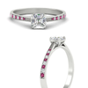 Load image into Gallery viewer, asscher-cut-cathedral-pave-diamond-engagement-ring-with-pink-sapphire-in-white-gold-FD11145ASRGSADRPIANGLE3-NL-WG.png?v