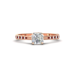 Load image into Gallery viewer, asscher-cut-cathedral-pave-diamond-engagement-ring-with-ruby-in-rose-gold-FD11145ASRGRUDR-NL-RG.png?v
