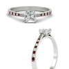 Load image into Gallery viewer, asscher-cut-cathedral-pave-diamond-engagement-ring-with-ruby-in-white-gold-FD11145ASRGRUDRANGLE3-NL-WG.png?v